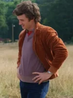 Steve Harrington Stranger Things S05 brown bomber jacket