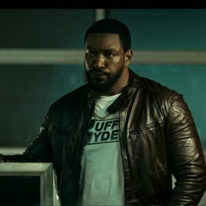 Laz Alonso The Boys Brown Leather Jacket