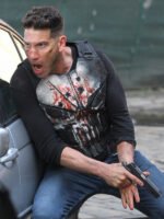 Jon Bernthal The Punisher Leather Vest - Image 2