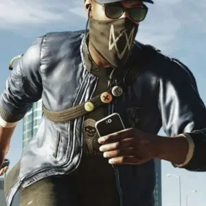 Marcus Holloway Watch Dogs 2 leather jacket