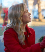 Ginna Claire Mason A Newport Christmas 2025 festive red coat