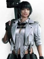 Lady Devil May Cry 5 leather jacket