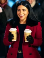 Jackie Howard My Life with the Walter Boys red woolen coat