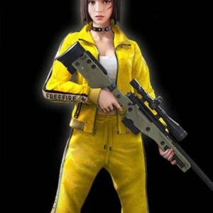 Kelly Free Fire fleece jacket