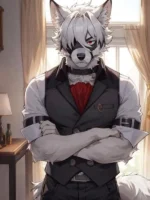 Von Lycaon Zenless Zone Zero black vest