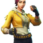 Shade skin Fortnite yellow leather jacket