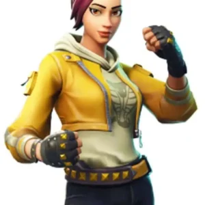 Shade skin Fortnite yellow leather jacket