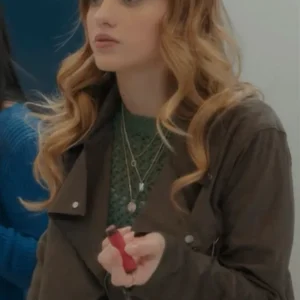 Madison Brydges My Life with the Walter Boys brown jacket