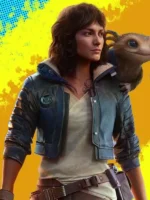 Kay Vess Star Wars Outlaws leather jacket