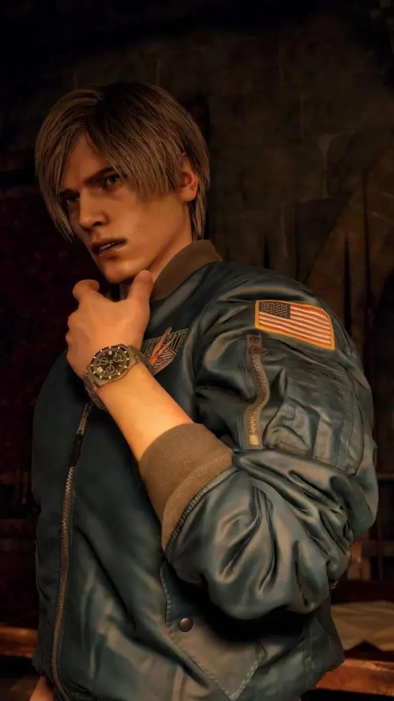 2 Leon Kennedy Resident Evil 4 Remake jacket