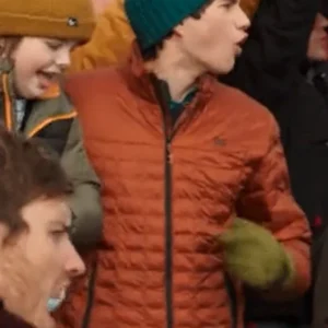 Jordan Walter My Life with the Walter Boys stylish red jacket