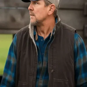 George Walter My Life with the Walter Boys casual brown vest