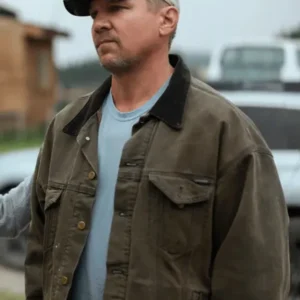 George Walter My Life with the Walter Boys casual green jacket