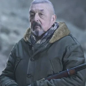 Graham Greene Ice Fall 2025 green cotton jacket