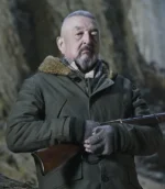 Graham Greene Ice Fall 2025 green cotton jacket