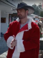 Huntley A Royal Montana Christmas 2025 red Santa coat