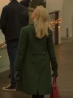 Ginna Claire Mason A Newport Christmas 2025 forest green coat