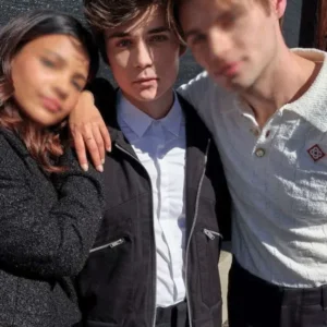 Ashby Gentry in My Life with the Walter Boys black cotton jacket