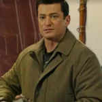 Wes Brown A Newport Christmas 2025 brown wool jacket