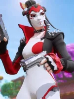 Takara Fortnite studded leather jacket