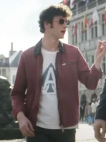 Dominic Sessa Now You See Me 2025 vibrant red jacket