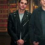 Dave Franco Now You See Me 2025 black leather jacket