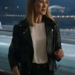 Rosamund Pike Now You See Me 2025 stylish black jacket