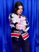 Asha Banks My Fault London 2025 racing jacket