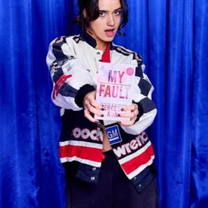 Asha Banks My Fault London 2025 racing jacket