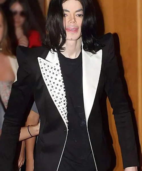Michael Jackson black casual blazer