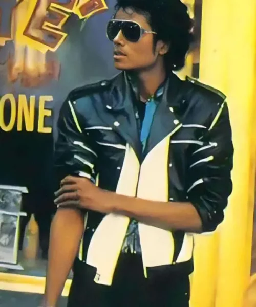 Michael Jackson Pepsi commercial leather jacket