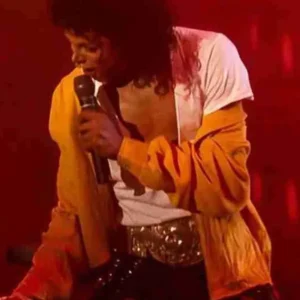 Come Together song Michael Jackson yellow polyester jacket