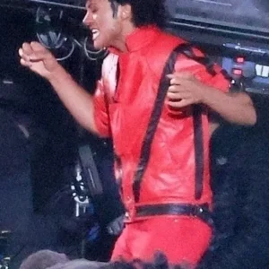 Michael 2025 Movie Jaafar Jackson Thriller leather jacket