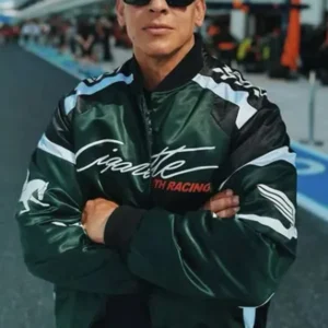 Daddy Yankee F1 Miami Grand Prix 2025 green jacket
