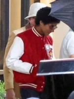 Jaafar Jackson Michael The Movie varsity jacket