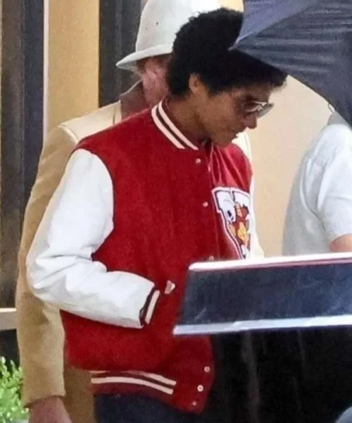 Jaafar Jackson Michael The Movie varsity jacket