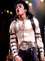 Michael Jackson Bad Tour silver jacket