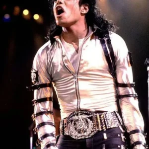 Michael Jackson Bad Tour silver jacket