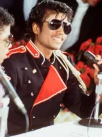 Jaafar Jackson Michael Movie blue coat