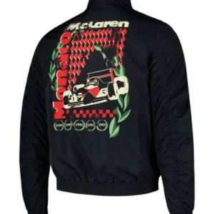 Monaco GP 2025 McLaren F1 team black jacket