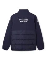 Williams Formula 1 2025 hybrid team blue parachute jacket