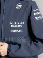 Williams Racing 2025 F1 team blue jacket