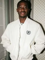 Joshua Pearce F1 The Movie white bomber jacket