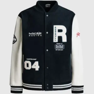 Red Bull Racing RBR 2025 Formula 1 wool varsity jacket