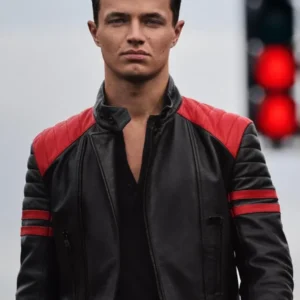 Lando Norris F1 British Grand Prix winner leather jacket