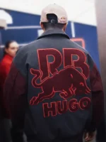 Isack Alexandre Hadjar Formula 1 Racing Bulls wool varsity jacket