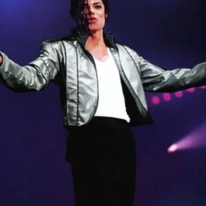 Michael Jackson Heal the World concert silver jacket