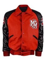 Mickey Mouse Michael Jackson themed red and black jacket