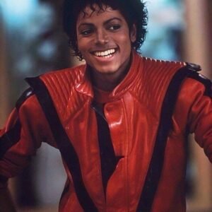 Thriller song Michael Jackson red jacket