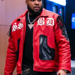 Vladimir Guerrero Jr. Toronto Blue Jays cactus leather jacket